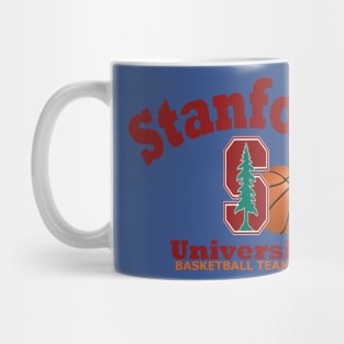 basketball from stanford university Mug